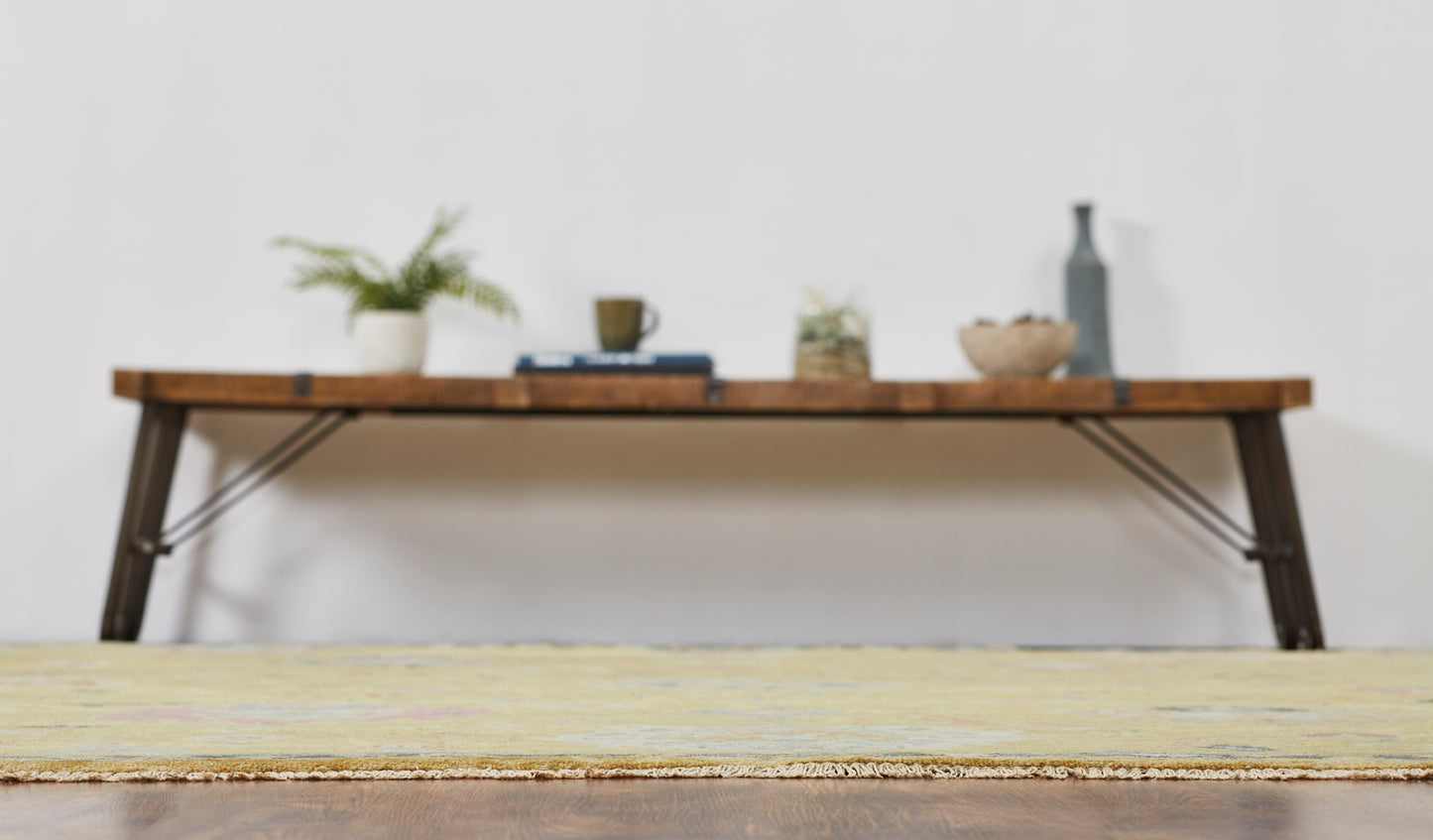 Adana AA903 Goldenrod Wool & Silkette Blend Rug