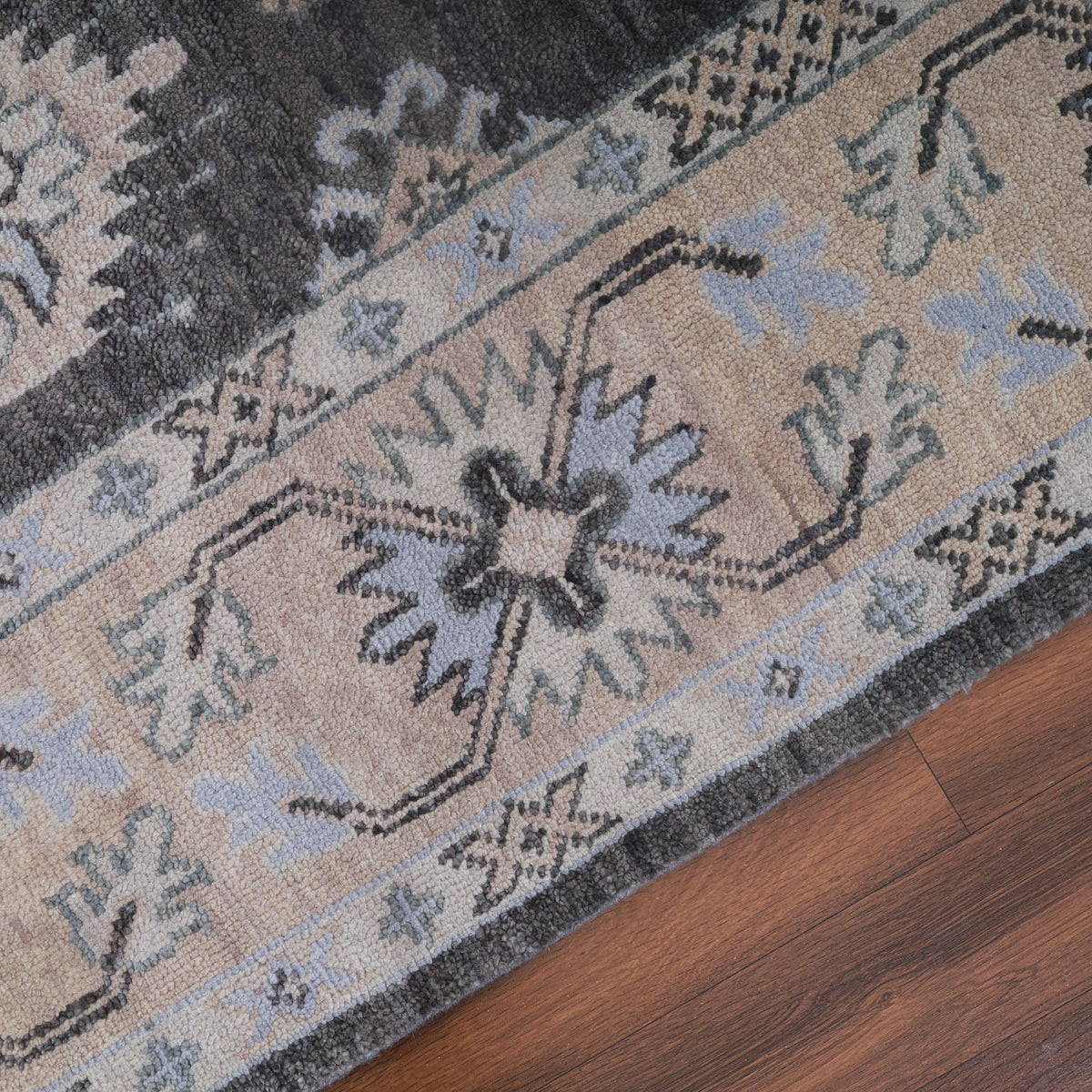 Oushak Gray Taupe Fine Handmade 8'x10' Rug – view 5