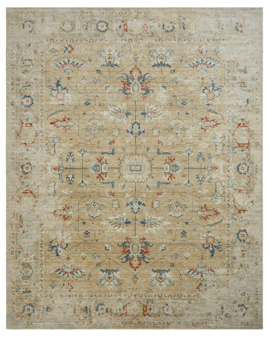 Blooma BM1380 Golden Sands Oushak Power Loom Wool Rug
