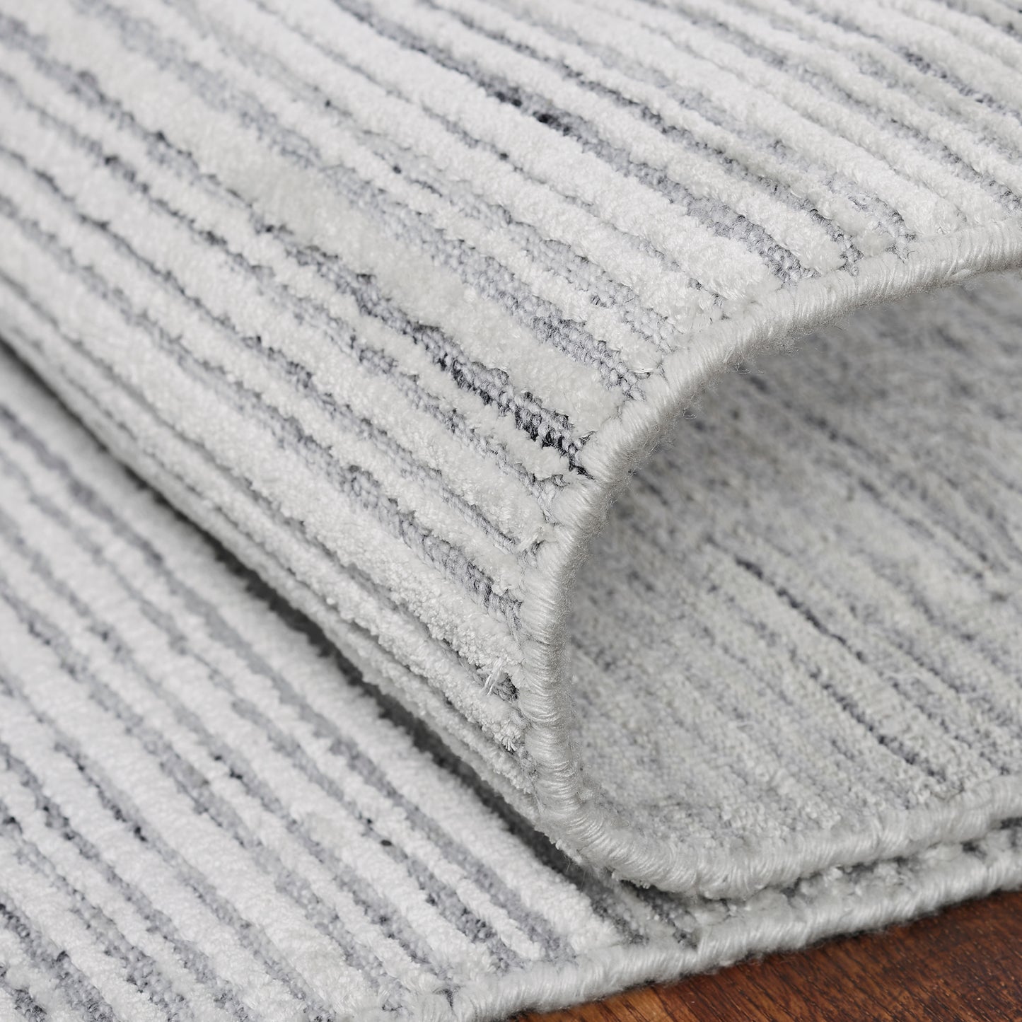Bowery Hand Loomed Wool & Silk Rug