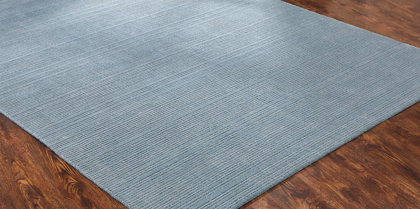 Bowery Hand Loomed Wool & Silk Rug