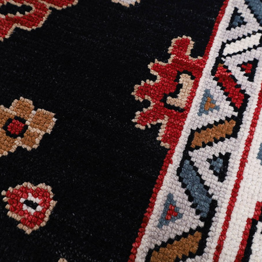 Oushak Black Fine Handmade 9'x12' Rug – view 5