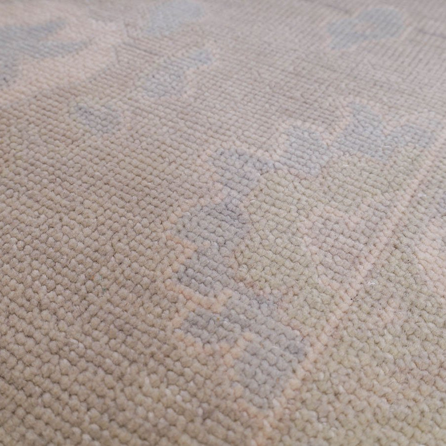 Oushak Lt. Fawn Fine Handmade 9'x12' Rug – view 5