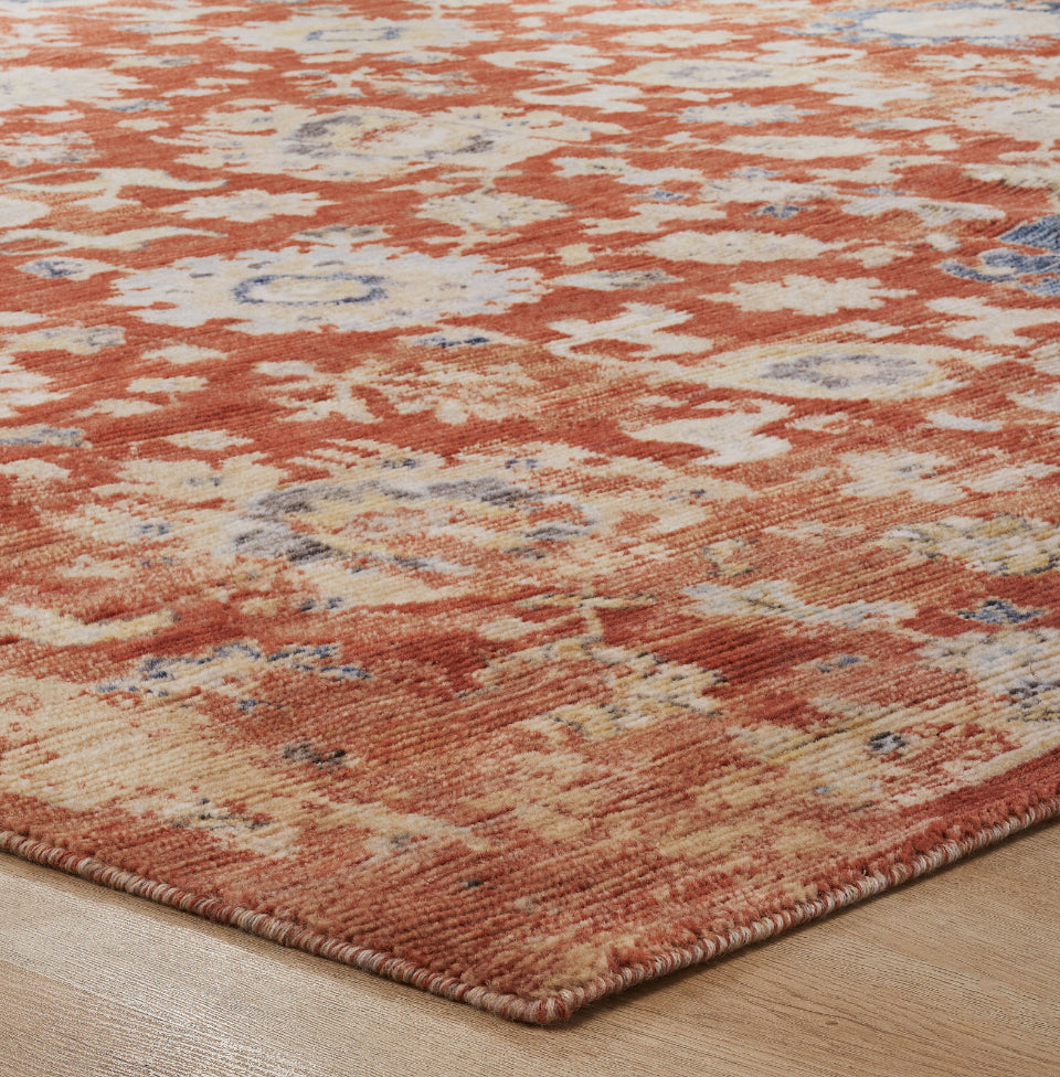 Rosemont RS1205 Rust Tones Power Loom Wool Rug