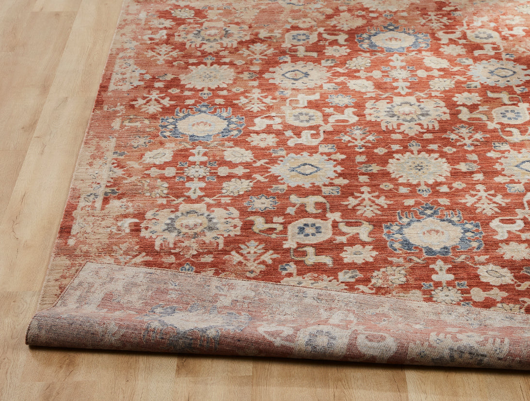 Rosemont RS1205 Rust Tones Power Loom Wool Rug
