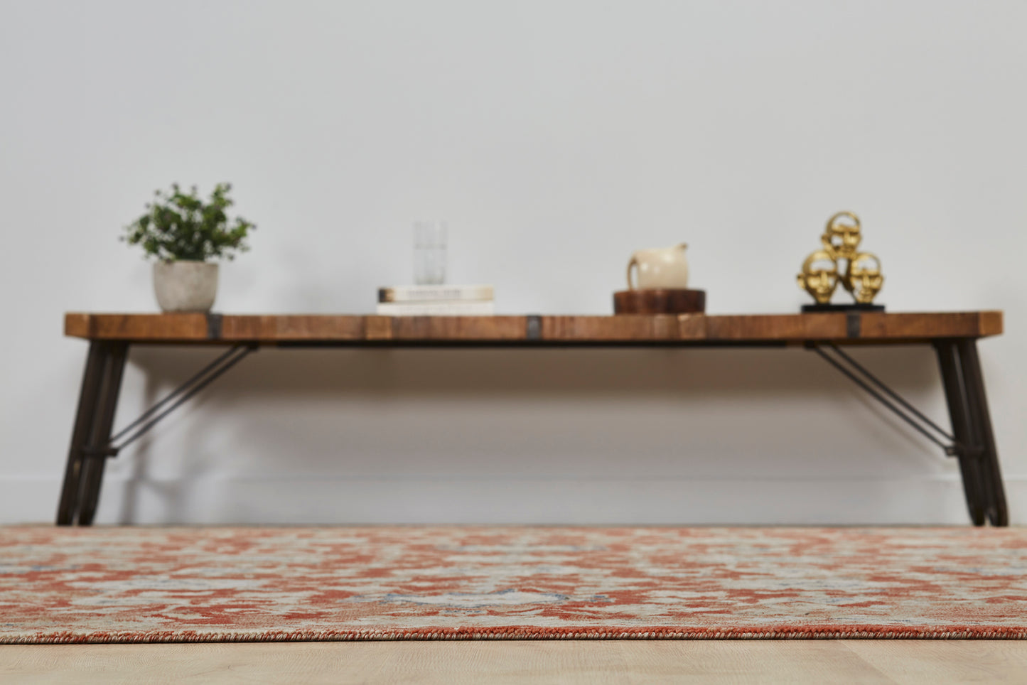 Rosemont RS1205 Rust Tones Power Loom Wool Rug