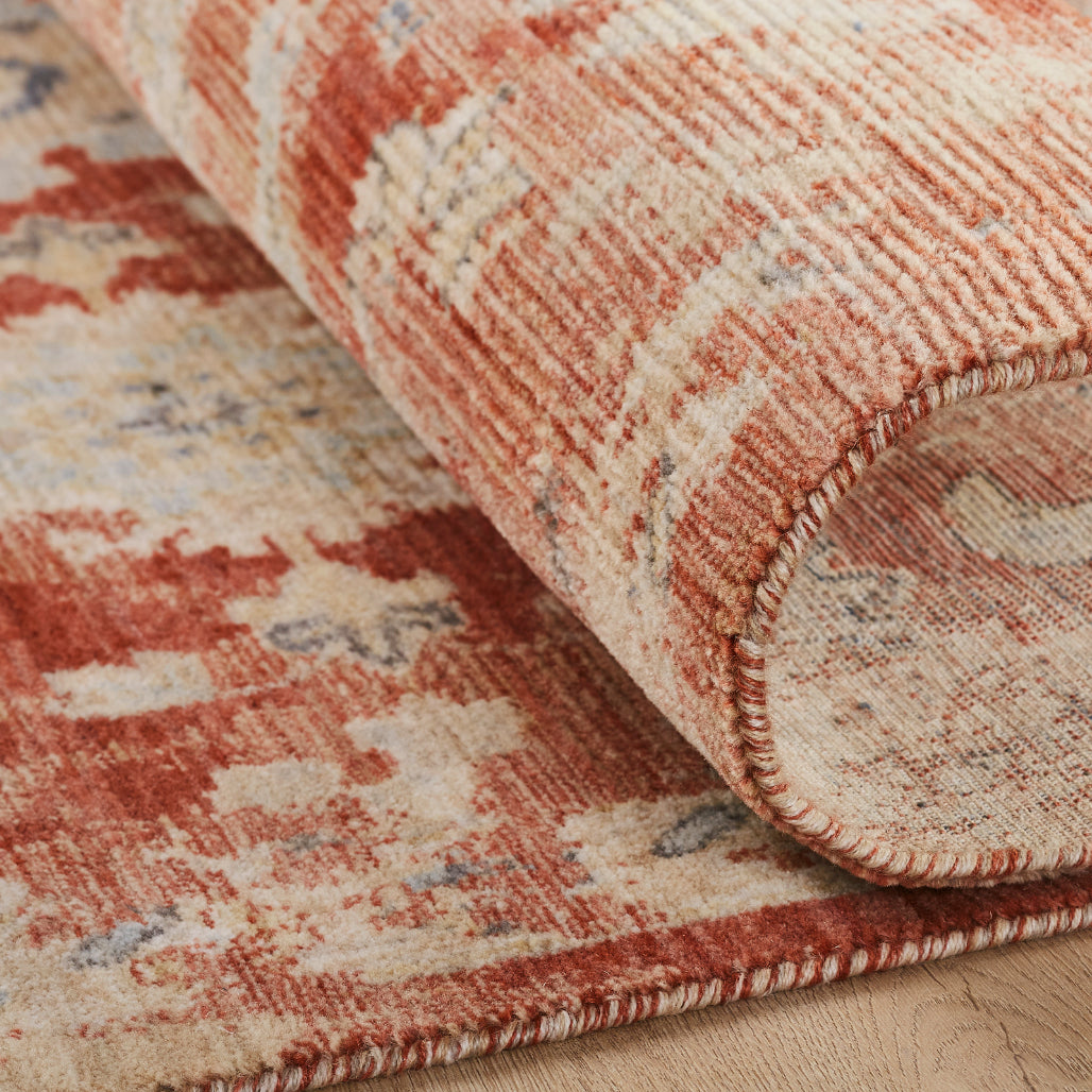 Rosemont RS1205 Rust Tones Power Loom Wool Rug