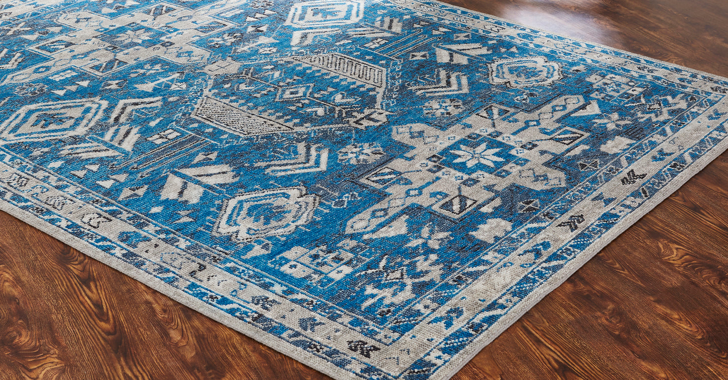 Talora TL664 Azure-Dove Hand Knotted Wool Rug