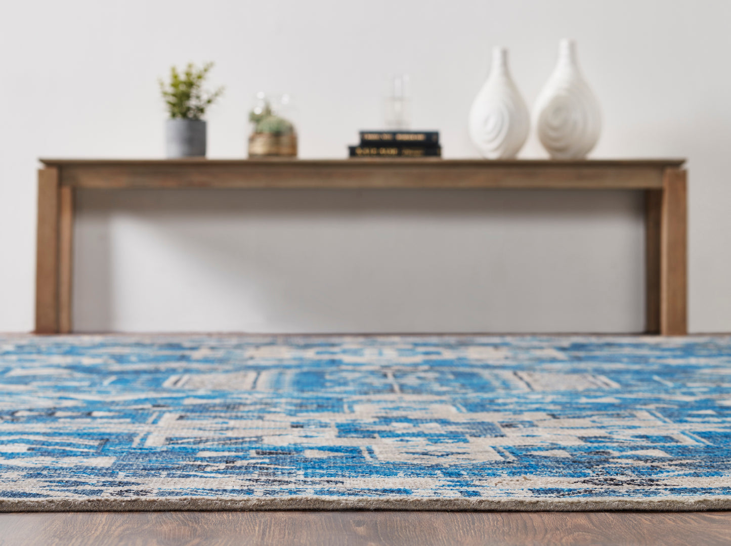 Talora TL664 Azure-Dove Hand Knotted Wool Rug