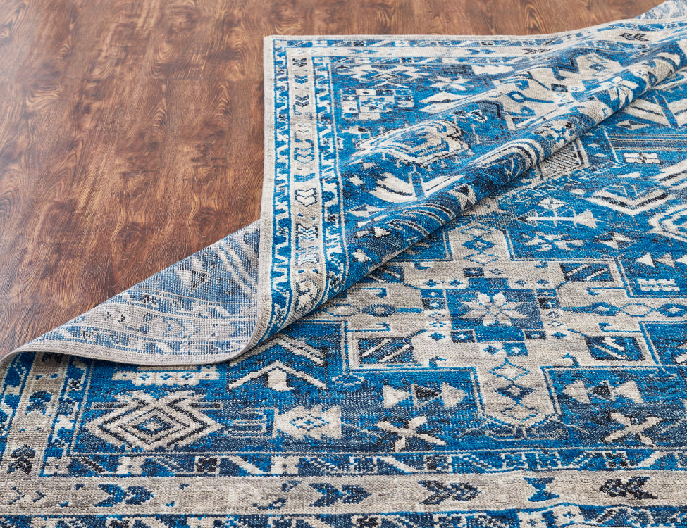 Talora TL664 Azure-Dove Hand Knotted Wool Rug