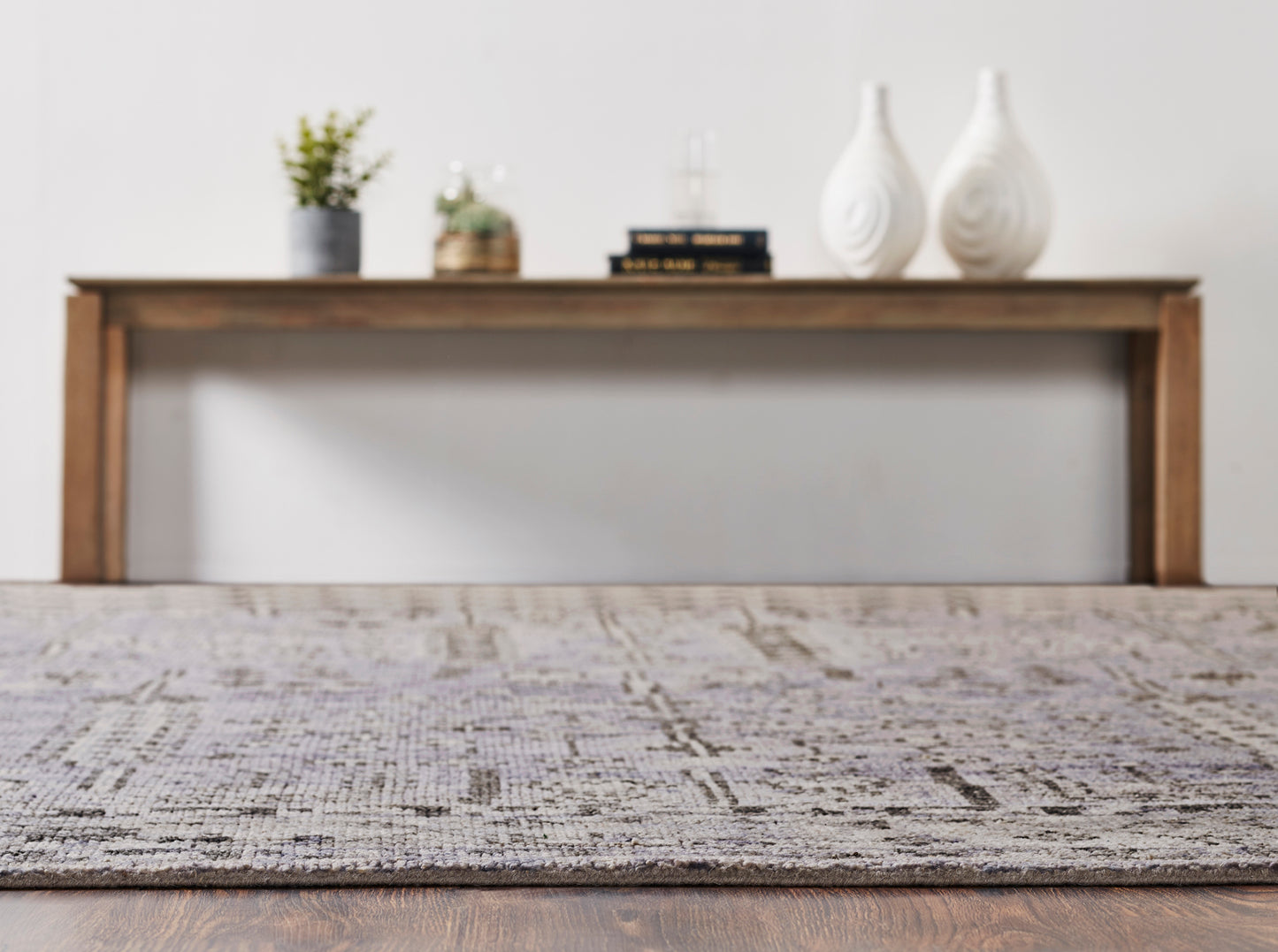 Talora TL666 Antique Lavender Hand Knotted Wool Rug