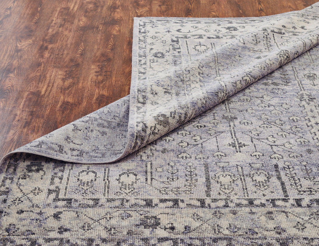 Talora TL666 Antique Lavender Hand Knotted Wool Rug