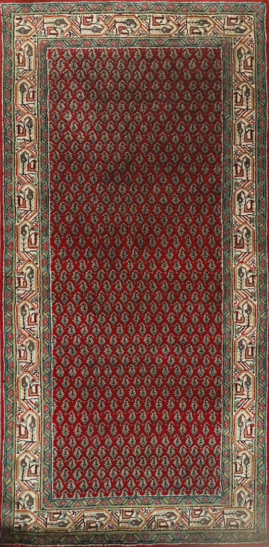 Mir Red & Cream Fine Handmade 2'3"x4'7" Rug