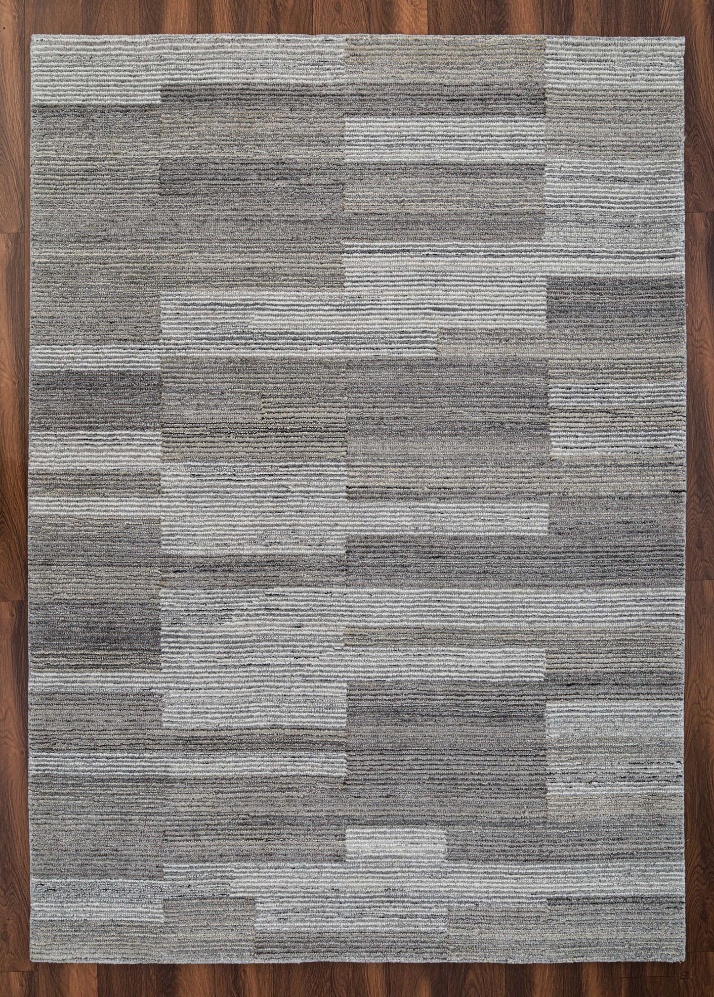 Stria Hand Tufted Undyed Natural Rug