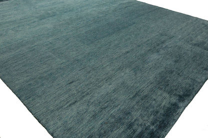 Elements EL-849 Blue Bayou Hand Knotted Silkette Rug