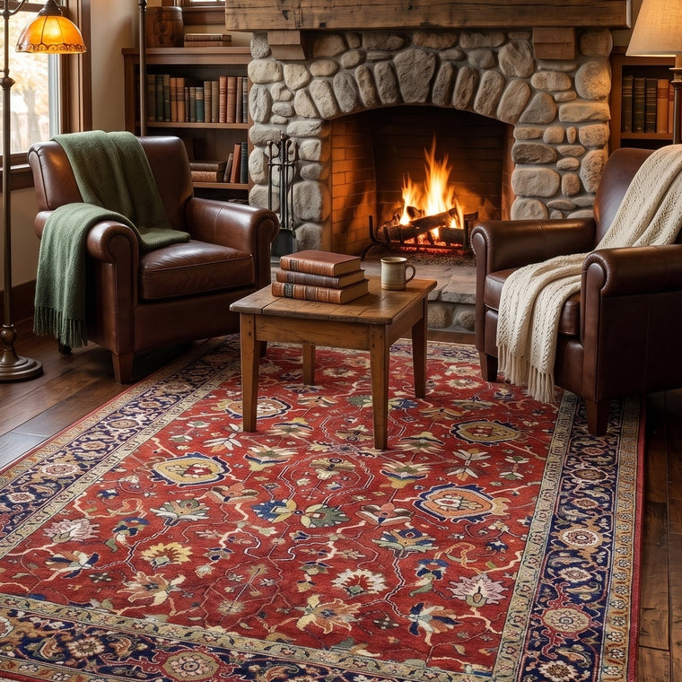 Handmade rug from Cassim Rug Gallery