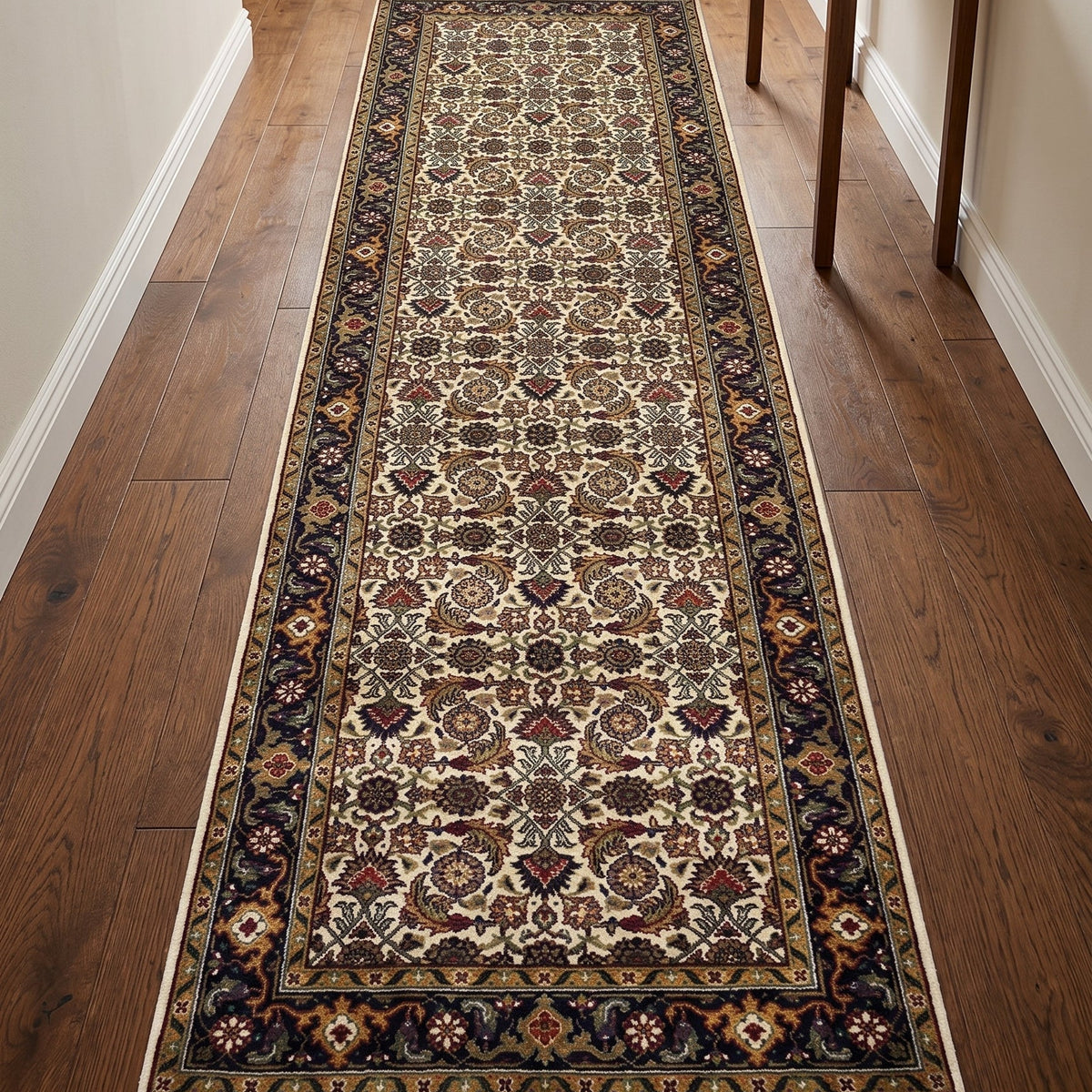 Herati Hand-knotted Fine Wool Rug