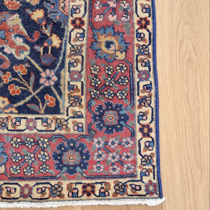 Tabriz Hand-knotted Wool Antique Rug