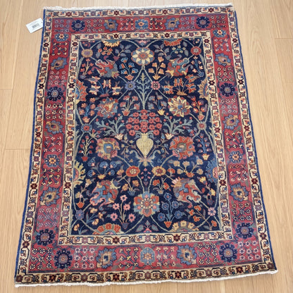 Tabriz Hand-knotted Wool Antique Rug