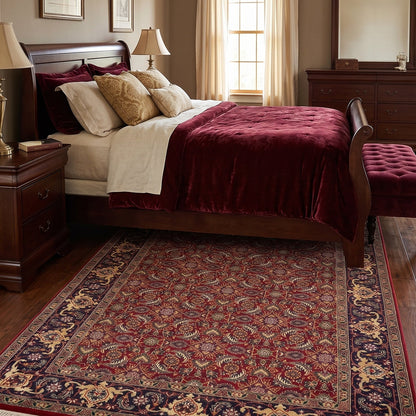 Herati Hand-knotted Fine Wool Rug