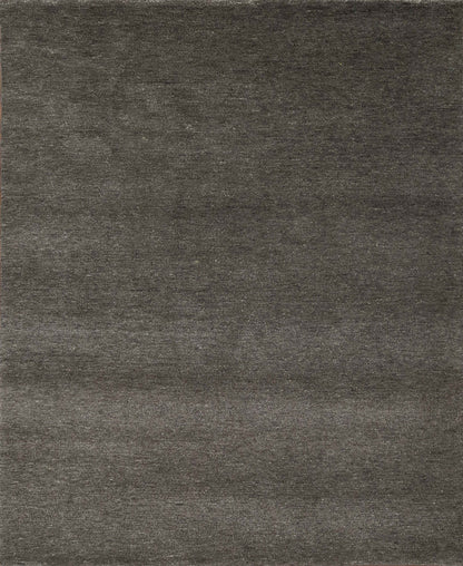 Heaven Solid Grey Handmade Undyed Rug