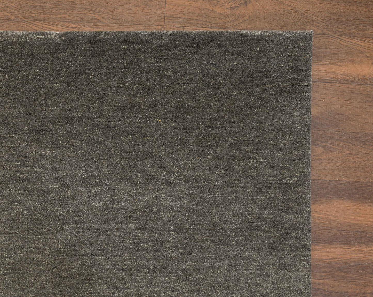 Heaven Solid Grey Handmade Undyed Rug