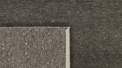 Heaven Solid Grey Handmade Undyed Rug