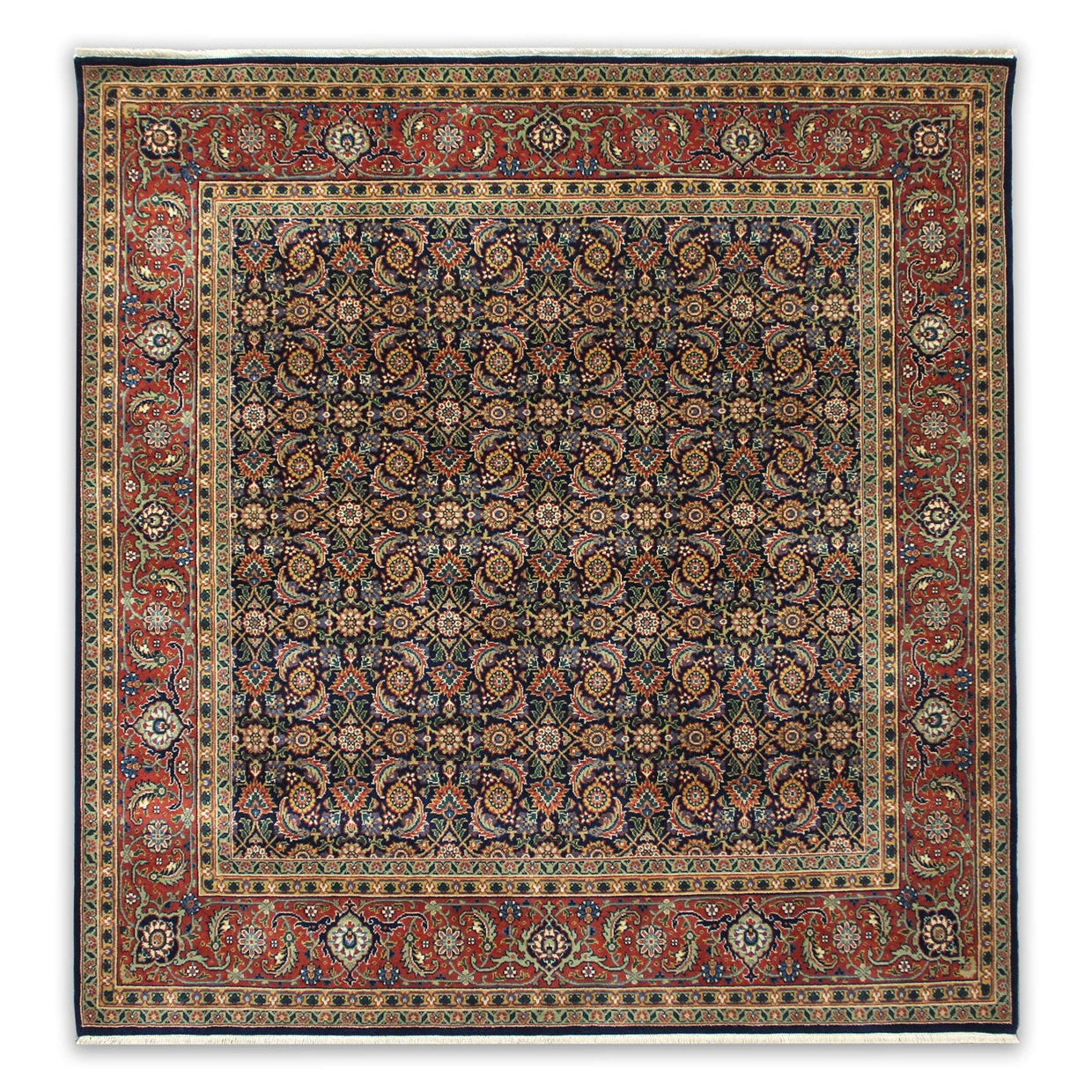 Herati Hand-knotted Fine Wool Rug – view 7