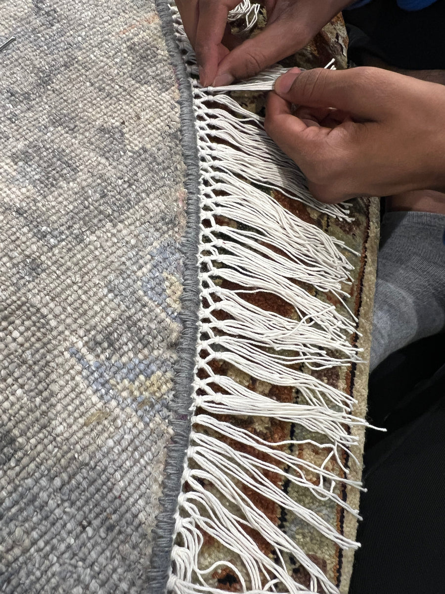 Edges rebuilt by hand in our own facility