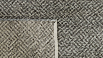 Natura Vertex Grey Handmade Undyed Rug