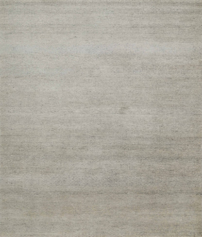 Natura Vertex Light Grey Handmade Undyed Rug