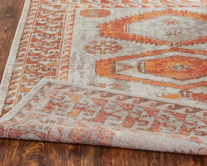 Talora TL668 Tangerine Hand Knotted Wool Rug