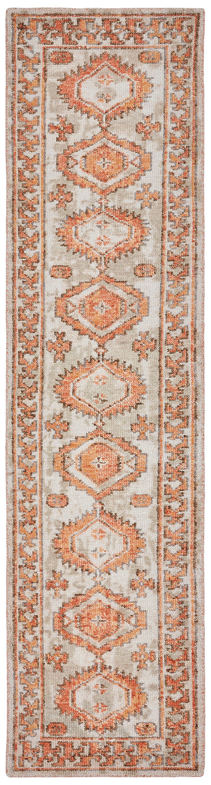 Talora TL668 Tangerine Hand Knotted Wool Rug