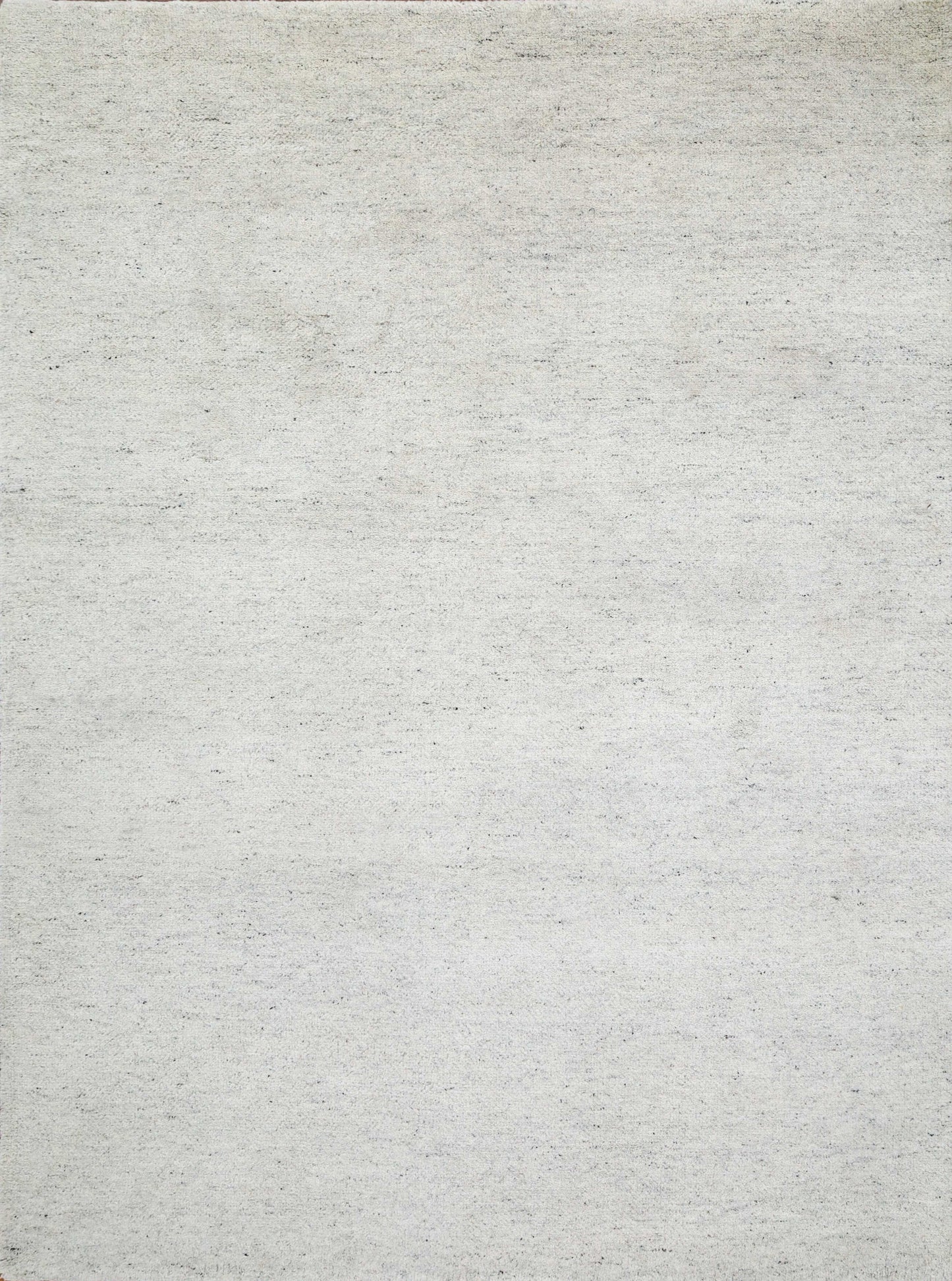 Terra Solid Light Grey Handmade Undyed Rug