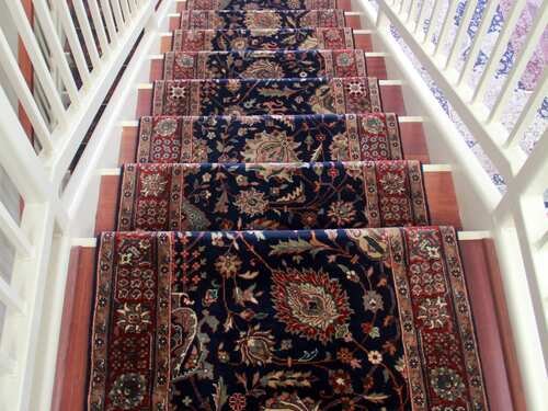 stair runner wool handknotted rug